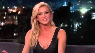 Adrianne Palicki all most Reveals Her Supergirl Tattoo [upl. by Aristotle]