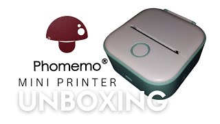 Phomemo T02 mini printer unboxing review trend trending [upl. by Deming]