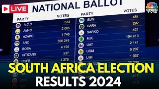 South Africa Election Results 2024 LIVE  South Africa Elections 2024 LIVE  ANC Party  DA  N18G [upl. by Leoine196]