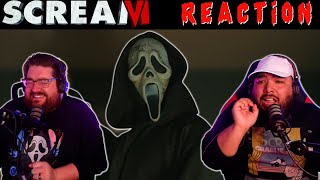 Lets watch SCREAM VI 2023  CommentaryReaction amp Review [upl. by Todhunter]