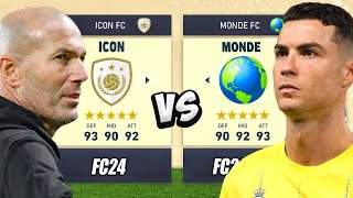 ICON vs Le MONDE sur FC24 [upl. by Adlee683]