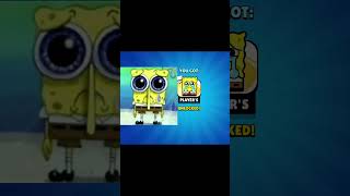 bobbity bob brawlstars brawstarsmemes funny shorts supercell spongebob [upl. by Beverlee]