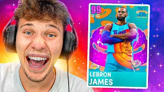 LEBRON JAMES 99 SPACE JAM PACK OPENING OMG [upl. by Timothy93]