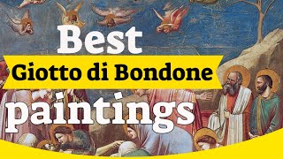 Giotto Paintings  20 Most Famous Giotto di Bondone Paintings [upl. by Ettenav]