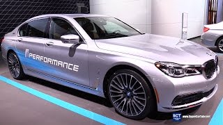 2017 BMW 7Series 740Le xDrive Sedan  Exterior and Interior Walkaround  2016 New York Auto Show [upl. by Sualokcin]