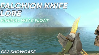 Falchion Knife Lore Minimal Wear  CS2 Skin Showcase 951 [upl. by Tadich]