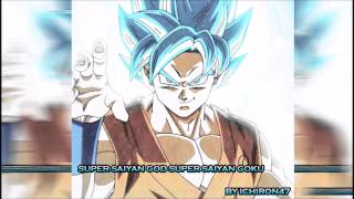 Super Saiyan God Super Saiyan SSGSS Goku Theme Song [upl. by Matthaeus]