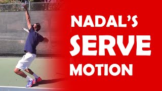 Abbreviated Serve  SERVICE MOTIONS [upl. by Bradlee]