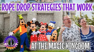 Magic Kingdom Rope Drop Strategies that ACTUALLY Work [upl. by Quartet]