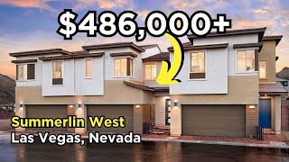 New Modern Summerlin Townhomes For Sale by TriPointe Homes Las Vegas NV [upl. by Conger]