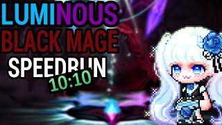 Maplestory KRONOS 276m CP Luminous Black Mage Speedrun 1010 [upl. by Follansbee947]