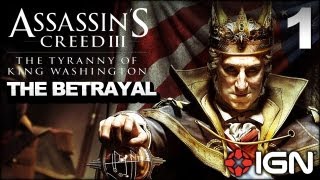 Assassins Creed 3 Tyranny of King Washington Walkthrough  The Betrayal  Prison Break Part 1 [upl. by Aiynat]