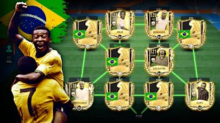 😍 ¡PLANTILLA SOÑADA EL MEJOR BRASIL DE LA HISTORIA EN FIFA MOBILE 🇧🇷 [upl. by Jehiel]