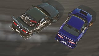 Tandem w Mitch Larner exFormula Drift driver RAW CINEMATIC [upl. by Mosenthal820]