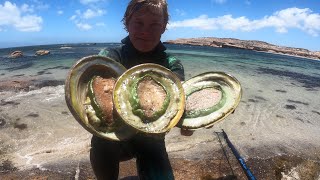 Amazing Spearfishing amp Abalone Diving South Australia [upl. by Yemirej]