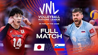 🇯🇵 JPN vs 🇸🇮 SLO  Legendary Full Match  Quarter Finals  Mens VNL 2023 [upl. by Keifer]