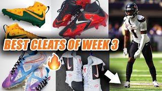 Best Cleats from Week 3 of the NFL Season [upl. by Hooper792]