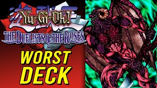 Can You Beat YuGiOh The Duelists of the Roses With The Worst Starting Deck [upl. by Heinrik]