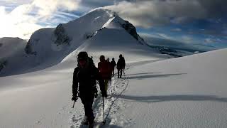 Mount Blanc 4810 m  Goûter Route [upl. by Kcirre986]