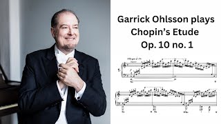 Horowitz said this piece is too difficult for him  Garrick Ohlsson plays Chopin Op 10 no 1 [upl. by Inad]