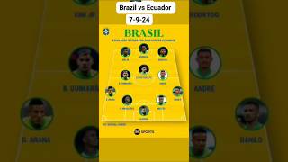 Brazil vs Ecuador [upl. by Haskell]