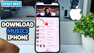 ios 18 How to Download Music on iPhone  FREE [upl. by Cony]