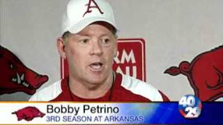 Petrino Explains Importance Of Staying Disciplined [upl. by Aciamaj]