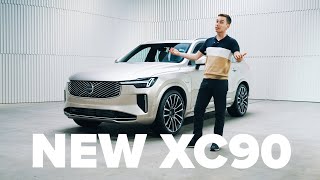 NEW Volvo XC90  Better than a BMW X5 [upl. by Erdna]