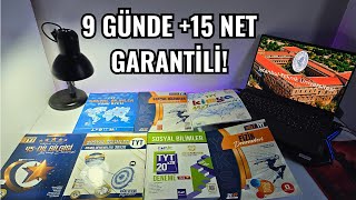 9 GÜNDE 15 NET GARANTİLİ TYT SOSYAL PROGRAMI😱 yks yks2025 [upl. by Alphonso]