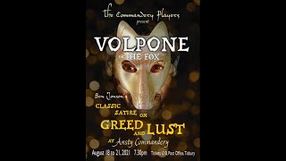 Volpone  a play by Ben Jonson ACT 1 [upl. by Eatnohs393]