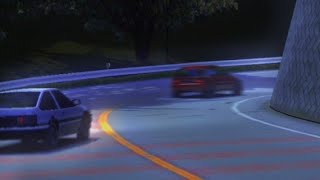 Initial d AE86 vs Eg6 AssolutoRacing [upl. by Onaivatco]