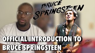 First Time Reaction  Bruce Springsteen  Dancing In The Dark  Reaction [upl. by Lyndy15]