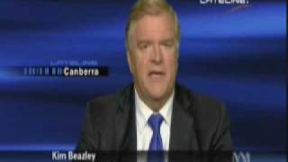 Kim Beazley on Lateline part 1 [upl. by Aleedis]