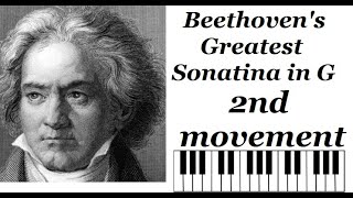 Sonatina in G  Beethoven  2nd movement breakdown  Classical Piano Workshop [upl. by Flodnar]