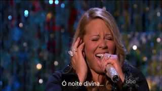 O Holy Night Mariah Carey Live LEGENDADO ABC 2010 [upl. by Penelopa]