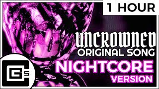 NIGHTCORE  quotUncrownedquot ▶ BENDY AND THE INK MACHINE SONG  1 HOUR [upl. by Akimrej]