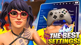 CONTROLLER KING 👑  NEW BEST Controller Settings For Fortnite Chapter 5 PS4PS5XBOXPC [upl. by Asilrac]