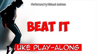 Beat It ukulele playalong [upl. by Mitchel]