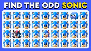 Find the ODD One Out  Sonic the Hedgehog Edition  25 Epic Levels Quiz [upl. by Ekusuy737]