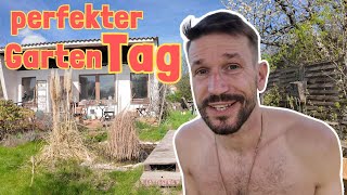 Der perfekte Tag für Gartenarbeit Sonne Erde und ich im Kleingarten [upl. by Immac]