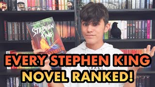 EVERY STEPHEN KING NOVEL RANKED FROM WORST TO BEST 62 NOVELS📚 [upl. by Dduj]