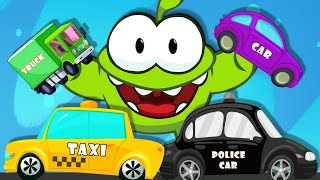 Carros para crianças 🚗  Aprenda cores com veículos divertidos  Aprenda português com Om Nom [upl. by Akirahc]