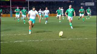 Cheslin Kolbe punishes Ireland with this amazing try South Africa vs Ireland [upl. by Carola]