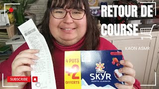 asmr 40 MINUTES retour de course 🛒 [upl. by Verda]