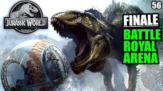 Jurassic World Evolution Deutsch 56 ► Finale Battle Royal Arena ◄ Lets Play Gameplay German [upl. by Alicec]