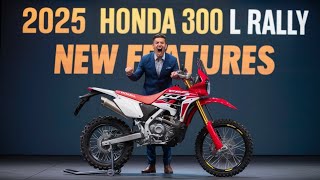 quot2025 Honda CRF 300L Rally 🌄  Built for the Wildquot honda crf300lrally [upl. by Oidiple198]