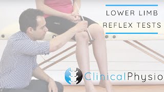 Lower Limb Reflex Tests including Babinski and Clonus  Clinical Physio [upl. by Spiegelman]