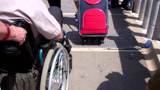 Italy Wheelchair Access on Venice Bridges  Sage Traveling [upl. by Nilak]