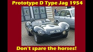 Mindblowing Prototype D type Jag at Gaydon May 2024 Sounds awesome Marts Update 2442 [upl. by Anaerb]