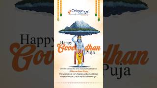 Happy Govardhan Puja from Origyn IVF Center ⛰️✨  Origyn IVF [upl. by Nivert]